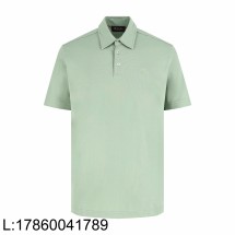 [잔디집2] 로로피아나 로고 자수 순색 반팔 폴로 카라티 반팔티 연그린
