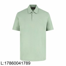 [잔디집2] 로로피아나 로고 자수 순색 반팔 폴로 카라티 반팔티 연그린