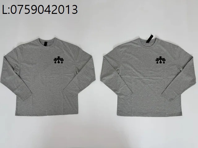 [사탄 셀러] 크롬하츠 십자가 플록 프린트 긴팔티 2컬러  웨이디안 주소