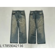 [사탄 셀러] 아크네 스튜디오 1981 루즈 핏 진 라이트 블루 청바지 웨이디안 주소