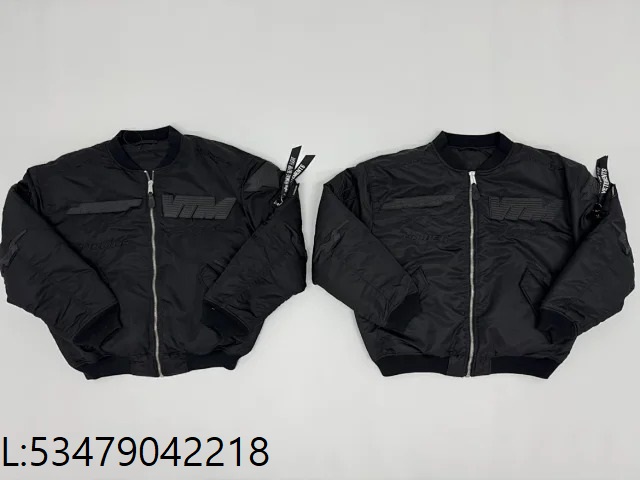 [사탄 셀러] 베트멍 VETEMENTS 모노그램 봄버 자켓 블랙 웨이디안 주소
