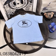 [AC아동복] 버버리 EKD 승마 프린트 반팔티 블루