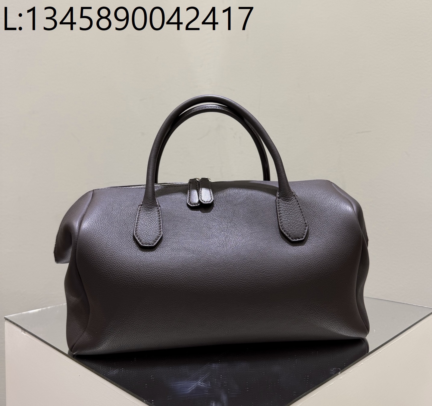 [켄달공장] 더 로우 페이 백 다크 브라운 32*15*13cm