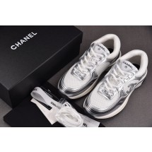 [GD] 샤넬 스니커즈 패브릭 라미네이티드 화이트 실버