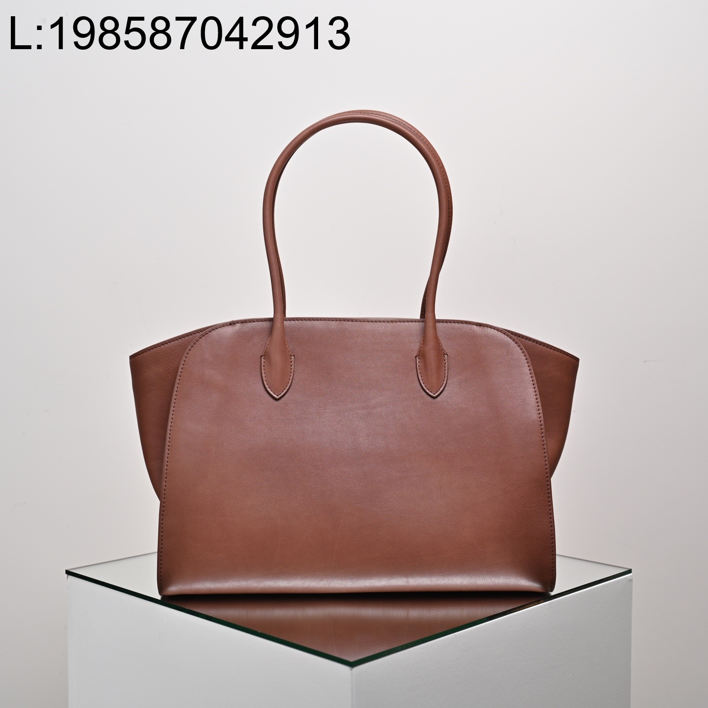 [켄달공장] 더 로우 말로 14 백 레드 브라운 35.5*16*26.5cm