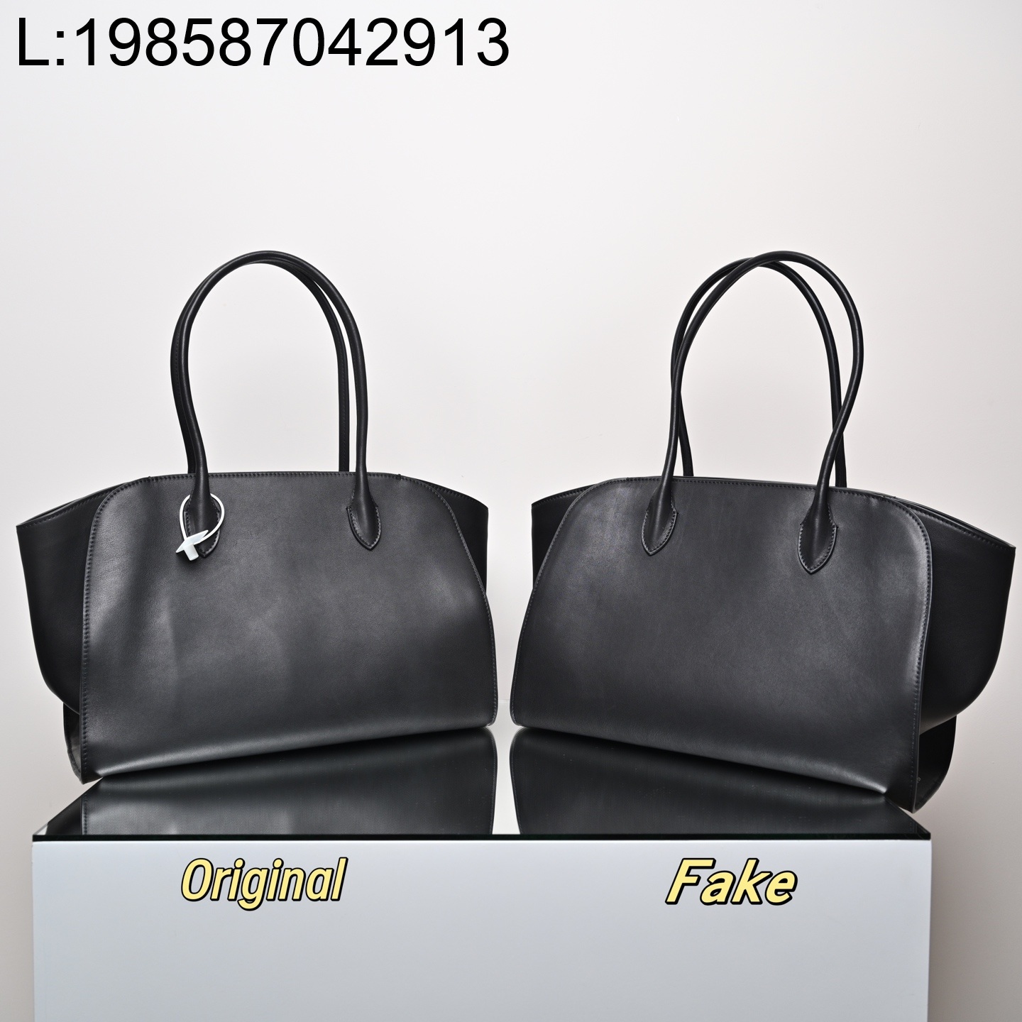 [켄달공장] 더 로우 말로 14 백 블랙 35.5*16*26.5cm