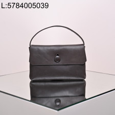 [켄달공장] 더 로우 샐리 백 레더 다크 브라운 18*11.9*1.5cm
