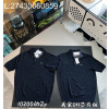V공장 프라다 니트 반팔티 폴로 카라티 블랙 UMF148SOOO18DY F0008